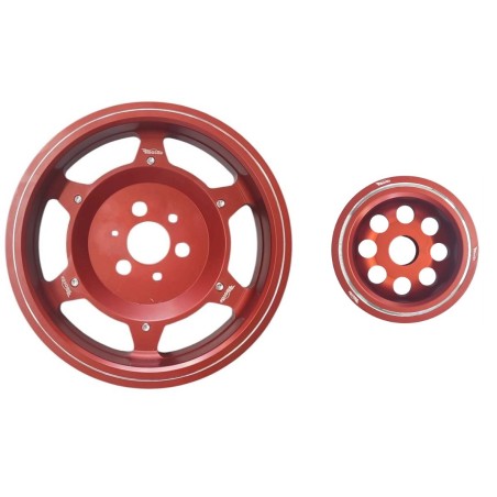 KIT PULEGGE ABARTH 500 / 595 / 695 /1.4 T-JET / GRANDE PUNTO /ALFA MITO