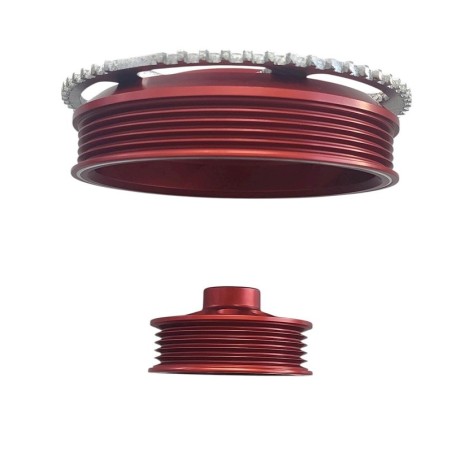 KIT PULEGGE ABARTH 500 / 595 / 695 /1.4 T-JET / GRANDE PUNTO /ALFA MITO